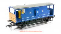 R60039 Hornby ex LMS 20 Ton Brake Van - NCB Blue - Era 6